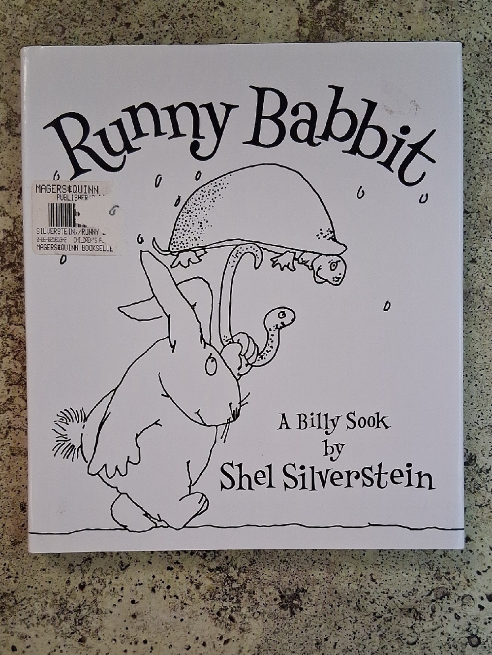Runny Babbit Shel Silverstein Childrens Silly Poetry Book Homeschool Classroom